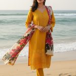 3 PCS EMBROIDERED STITCHED